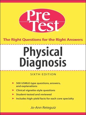 cover image of Physical Diagnosis